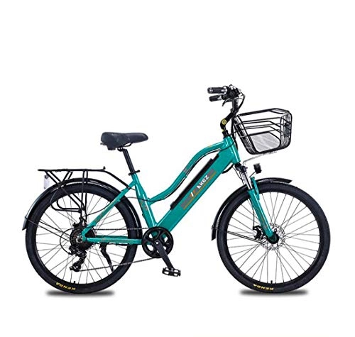 Vélos électriques : Adulte 26inch électrique VTT, Amovible 36V Batterie au Lithium, Cadre en Alliage d'aluminium vélo électrique, avec écran LCD Vélos de Banlieue, A