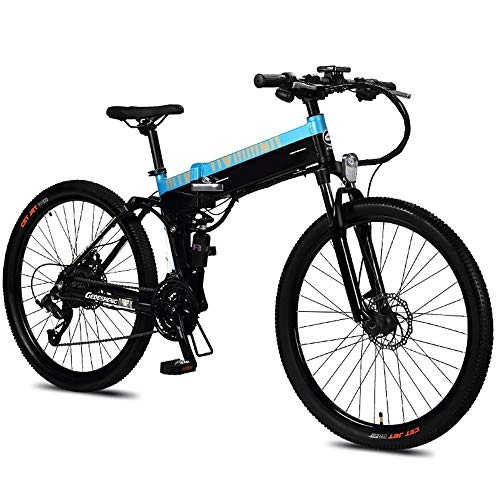 Vélos électriques : AI CHEN Vlo lectrique Pliant 48V Batterie au Lithium lectrique de Montagne de Bicyclette lectrique de Puissance de Bicyclette lectrique 27 Femelle