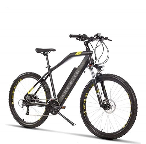 Vélos électriques : AISHFP 27, 5 Pouces Adulte électrique de vélo de Montagne, l'aluminium de qualité aérospatiale Alliage vélo électrique, 400W électrique Vélos Hors Route, 48V Batterie au Lithium, B