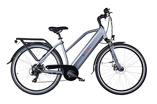 Vélos électriques : BiClou Vélo électrique City 28 700 C Li-Ion 360 Wh 70 km