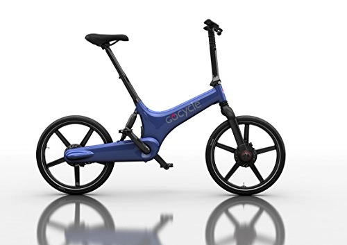 Vélos électriques : Bicyclette lectrique pliante de conception, GoCycle G3 bleu avec base pack Vol de cadeaux l'Europe pour 2 personnes