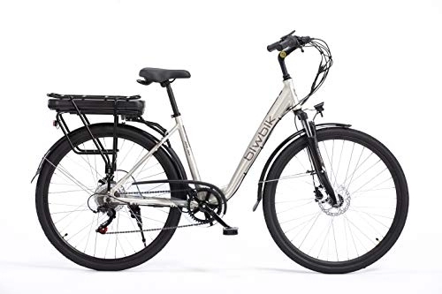 Vélos électriques : Biwbik Malmo HD Vélo électrique pour Adulte Unisexe Champagne