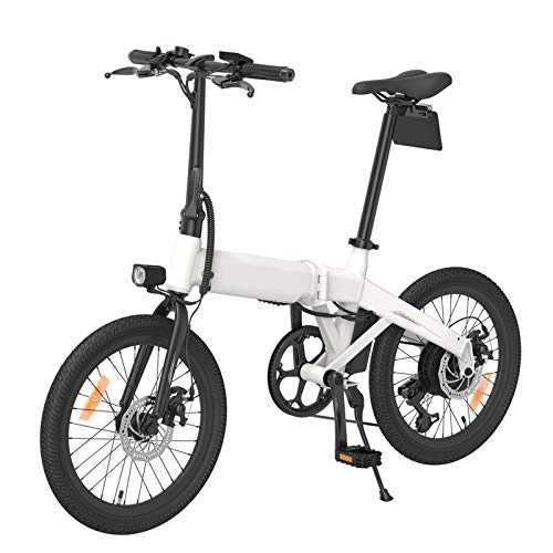 Vélos électriques : Buhui Poland - Vélo électrique pliable et rechargeable - Vitesse maximale de 25 km / h - Charge maximale de 100 kg