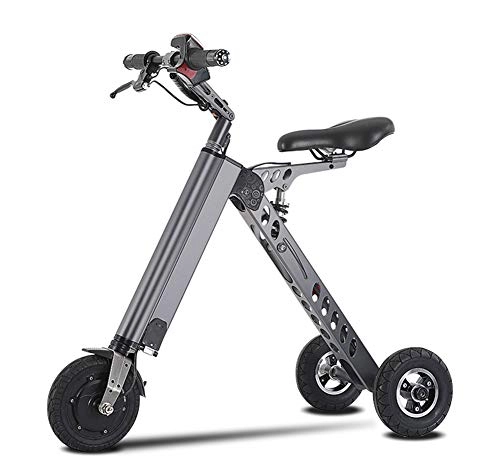 Vélos électriques : BYYLH Vélo Électrique Pliant Homme / Femme Adult Pliable E-Bike Portable Tricycle
