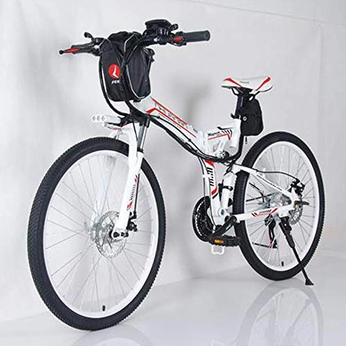Vélos électriques : CBA BING Vlo de Montagne Pliant lectrique, avec Batterie Lithium-ION Amovible de Grande capacit (36V 250W), vlo lectrique de qualit suprieure Pliant lectrique Unisexe