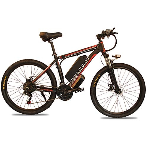 Vélos électriques : CBA BING Vlo lectrique Unisexe Bike Vlo de Montagne lectrique Vitesse lectrique Intelligente 27 Vitesses Vlo lectrique Char Chargement de Batterie au Lithium 36V, Premium E-Bike