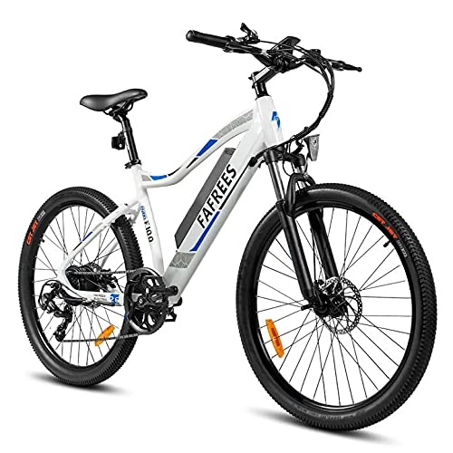 Vélos électriques : Deror F100 26 Électrique Vélo 33 Kmf Ebike de Montagne pour Adultes 350W Moteur (Noir)