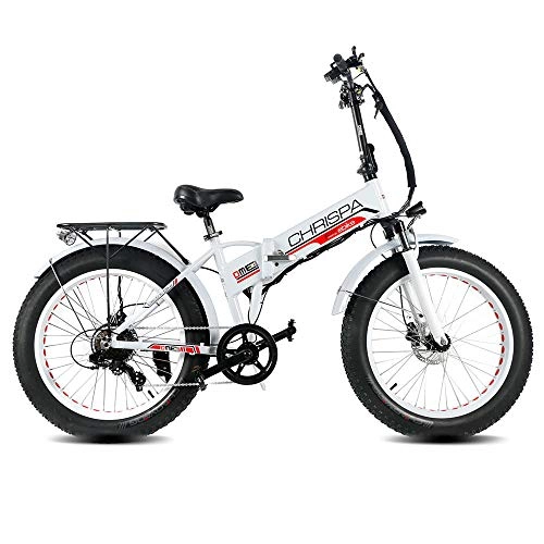 Vélos électriques : dme bike 'fat-bike vlo lectrique pliant 24250W V3.1chrispa Fat blanche