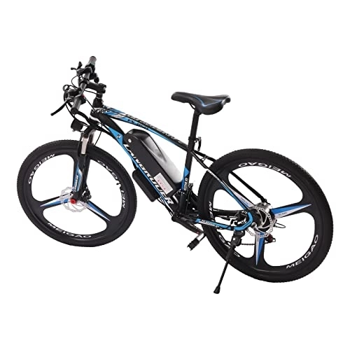 Vélos électriques : E Bike Vélo de montagne électrique 26" pour homme et femme - Vélo électrique 21 vitesses avec roue à 3 lames - 3 modes de conduite - 25 km / h -250 W- 48 V 10 Ah - Endurance 20-30 km