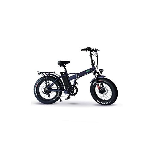 Vélos électriques : E-TWOW ETWFATBIKEIND Vlo lectrique Mixte Adulte, Indigo