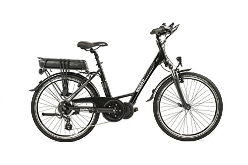 Vélos électriques : EASYBIKE Velo Electrique Easymax M16-D8 Gris Caviar 24'