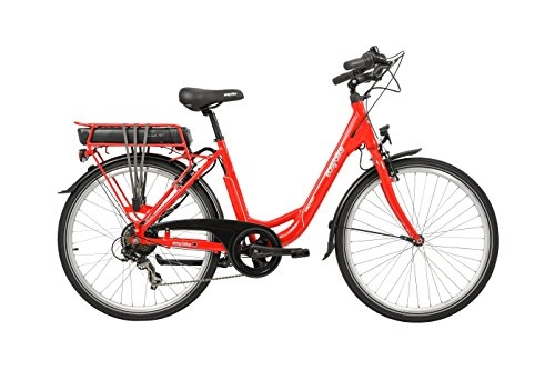 Vélos électriques : EASYBIKE Velo Electrique Easystreet M01-D7 Rouge