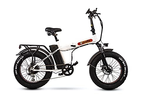 Vélos électriques : eBike Fat Foldable Multiplayer Blanc