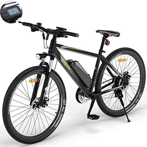 Vélos électriques : ELEGLIDE M1 Plus Vélo électrique de VTT électrique pour femme et homme 27, 5" avec batterie lithium-ion amovible 36 V 12, 5 Ah Conforme à l'UE, 21 vitesses, lumière LED