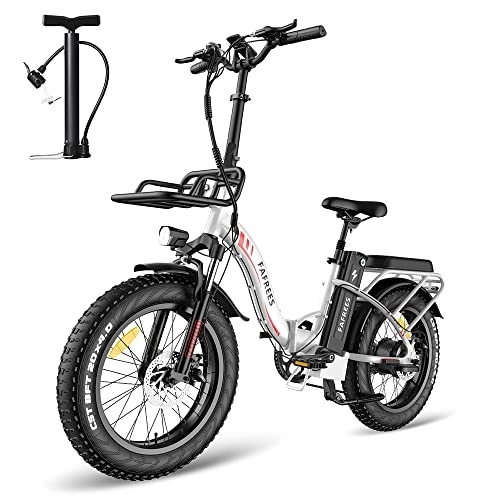 Vélos électriques : Fafrees F20 MAX Vélo électrique pliable 48 V 18 AH / 864 Wh Batterie de grande capacité, 20" x 4, 0 Fat E Bike VTT électrique Shimano 7S 150 kg