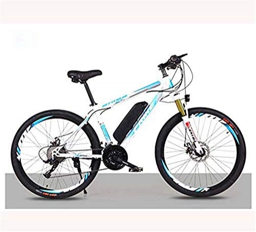 Vélos électriques : Fangfang Vélos électriques, Vélo de Montagne électrique for Adultes, vélo électrique de 26 Pouces à vélo électrique avec Batterie de Lithium-ION 36V 8AH / 10 AH, 100 / 27 Speed ​​Strifter, Bicyclette