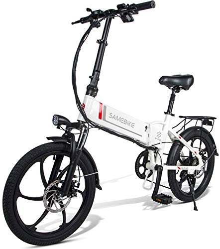 Vélos électriques : Fangfang Vélos électriques, Vélo électrique Pliant vélo électrique 48V 10.4AH, 350W for Le Travail Voyage à vélo en Plein air et Le navettage Out, Bicyclette