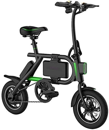 Vélos électriques : GJJSZ Vélo électrique, Mini vélo de Voiture électrique Pliant pour Adulte Vélo de Batterie au Lithium Pratique et Rapide à l'extérieur Vélo Pliant d'aventure