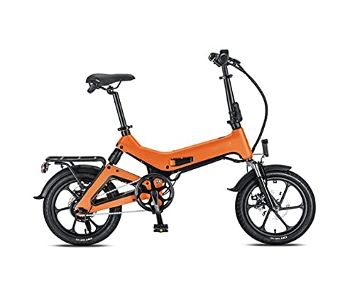 Vélos électriques : GUHUIHE Vélo électrique électrique 36V, lumière de vélo LED, Fourche à Suspension et engrenage, vélo électrique de 20"pour Adulte