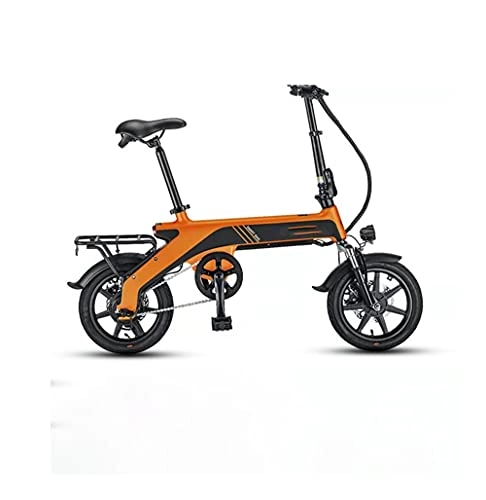 Vélos électriques : GUHUIHE Vélo électrique électrique 36V, lumière de vélo à LED, Fourche à Suspension et engrenage, vélo électrique de 18"pour Adulte