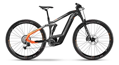 Vélos électriques : Haibike FullNine 10 Bosch Vélo électrique 2021 (M / 44 cm, Titane / noir / lave)