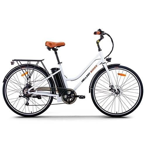 Vélos électriques : Helliot Bikes RSXI Vélo électrique 250 W, Pliable, Roues Fat de 20 Pouces, autonomie jusqu'à 45 kilomètres, Cadre en Aluminium et Changement Shimano 7 Vitesses …