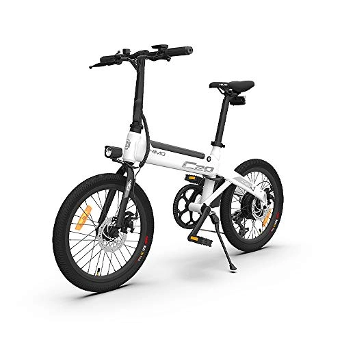 Vélos électriques : HIMO C20 Vélo électrique Pliant, 20” Pliant avec Batterie Amovible, vélo Ville E-Bike Adulte, Shimano 6 Vitesses Réglable 25 km / h pour Hommes Femme