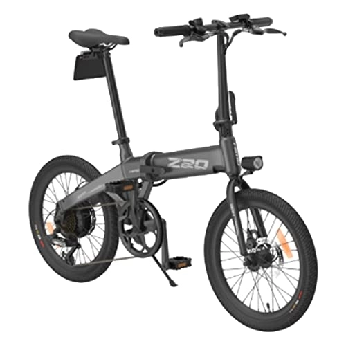 Vélos électriques : HIMO Pedelec Vélo électrique pliable 20" avec batterie au lithium (36 V 10 Ah 288 Wh), vélo électrique pliable avec moteur de 250 W et 3 modes de conduite et levier de vitesses Shimano 6 vitesses Gris