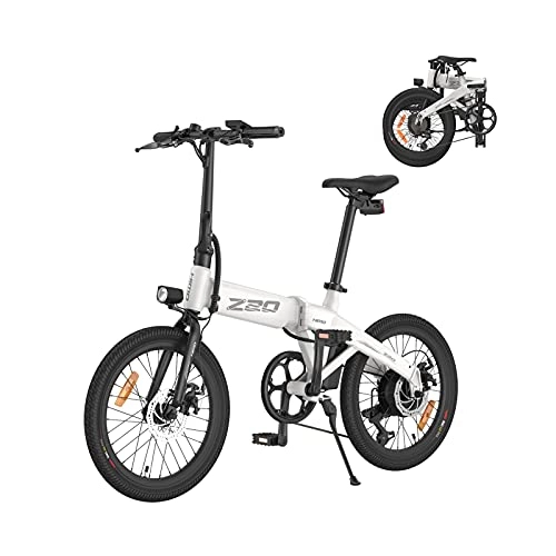 Vélos électriques : HIMO Vélo électrique pliable Z20 250 W, 20" avec batterie lithium-ion amovible 36 V 10 Ah, vélo électrique avec double freins à disque, moteur Shimano 6 vitesses 250 W CC.
