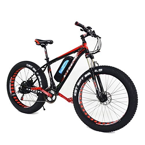 Vélos électriques : HLeoz Fat Tire Vélos électriques, Vélo de Montagne électrique 250W 36V 11.6Ah Batterie Lithium-ION pour Montagne / Plage / Neige Vélo de Ville léger, Us