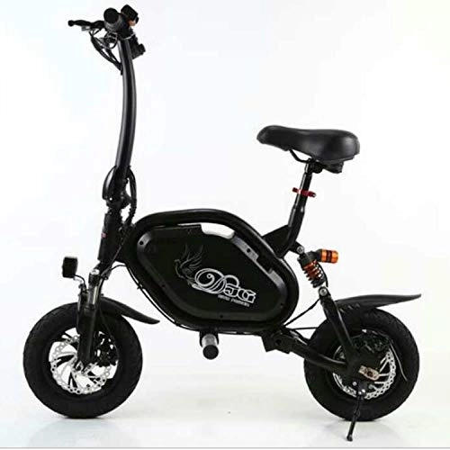 Vélos électriques : Hokaime Vélo électrique Pliant, Bicyclette électrique Miniature, Bicyclette portative réglable de sécurité réglable, Moteur 500W, Charge utile 150kg
