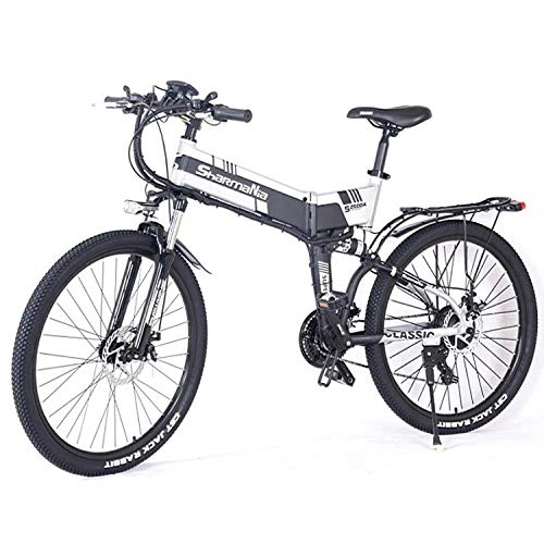 Vélos électriques : Hokaime Vélo électrique Pliant Montagne vélo électrique Pliant vélo électrique Puissance