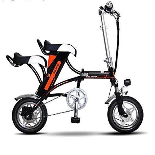 Vélos électriques : Hokaime Vélo électrique Pliant - Vélo électrique Compact Pliable léger pour Les trajets Quotidiens