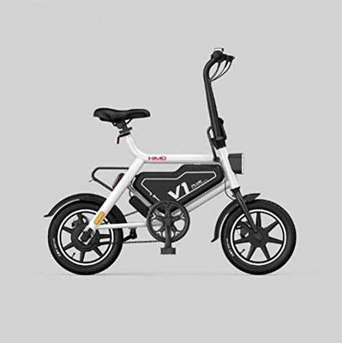 Vélos électriques : Hold E-Bikes Vlo Pliant en Libre Service Vlomoteur lectrique Kilomtrage 100kg Scooter lectrique extrieur Xiaomi@Blanc