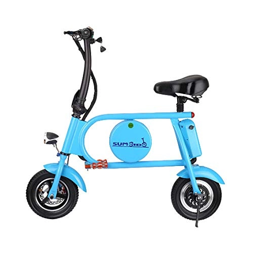 Vélos électriques : Hold E-Bikes Vélos Électriques Hommes 400w Vélos Électriques Pliables pour Adultes 36 V E Vélo pour Adultes Femmes Freins À Disque Ebike Vélos Électriques Bleu