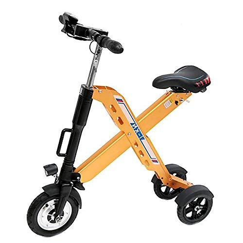 Vélos électriques : JAEJLQY Adulte vélo électrique Carbone VTT électrique Puissant ebike vélo électrique avec Batterie Shimano et 350w, Jaune
