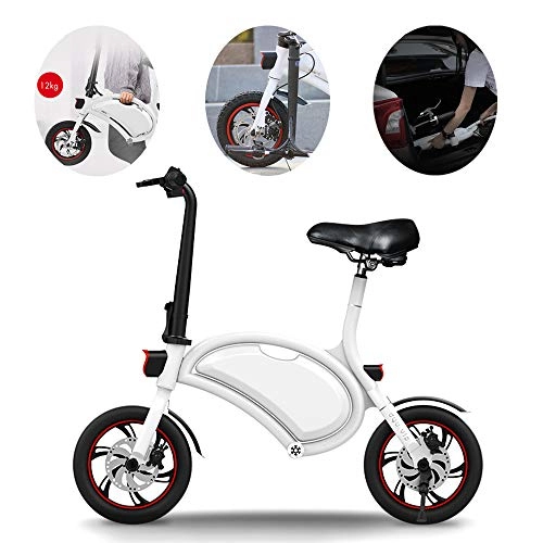 Vélos électriques : JEANN-roadbike Vlo lectrique contrlable Smart APP, Scooter lectrique Pliant de 15, 6 Pouces, Batterie au Lithium 36V 4.4AH