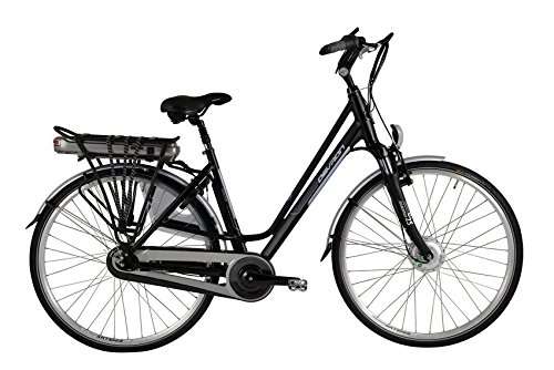 Vélos électriques : John Mc Wilson Cycles Hamilton Vélo électrique Mixte Adulte, Noir, 49 cm