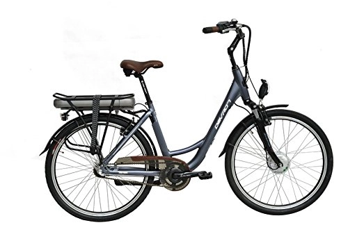 Vélos électriques : John Mc Wilson Cycles Hybrid Active Vélo électrique Mixte Adulte, Gris, 46 cm