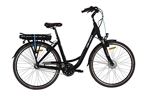 Vélos électriques : John Mc Wilson Cycles Milton Vélo électrique Mixte Adulte, Noir, 53 cm