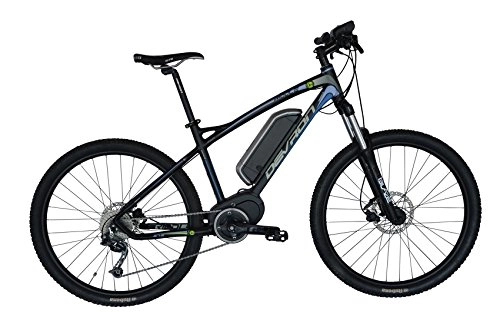 Vélos électriques : John Mc Wilson Cycles Riddle Vélo électrique Mixte Adulte, Noir, 49 cm