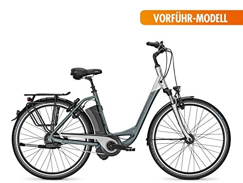 Vélos électriques : Kalkhoff E-Bike calcaire Hoff agattu Impulse Ergo XXL Wave nuvinci Harmony de commutation automatique 36 V / 17Ah 26 'Grey / Silver RH 46, Gris / argenté