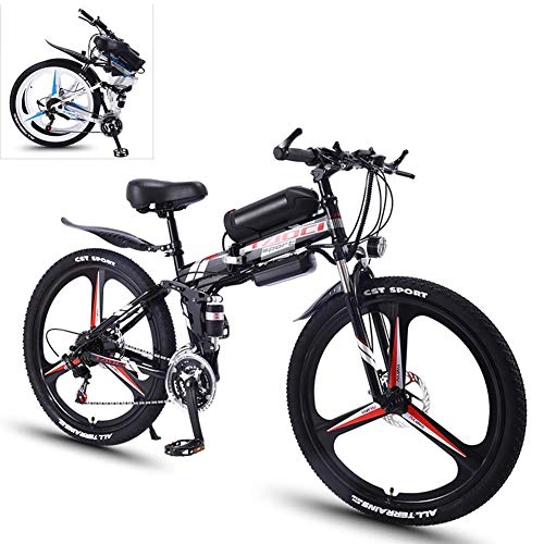 Vélos électriques : KOWE Vélo Électrique, Vélo Adulte E-Bike avec Moteur 350 W, Batterie Au Lithium Amovible 36V / 10 AH, Vélo Électrique Pliant