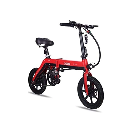 Vélos électriques : KUANDARMX Sûr Vélo électrique, vélos pliants E avec 250 W 36 V pour Adultes, Batterie au Lithium-ION de 10, 4 AH pour Les déplacements à vélo en extérieur Présent, B