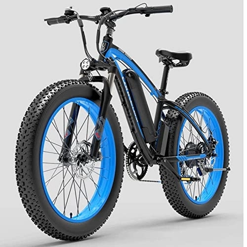 Vélos électriques : Lankeisi XF4000 Vélo de montagne électrique 66 cm avec batterie au lithium 48 V 16 Ah