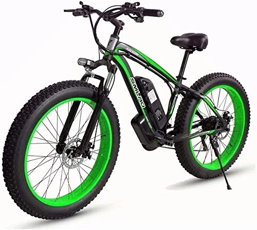 Vélos électriques : LAZNG Vélos électriques, Vélos Neige / VTT, 48V 1000W Moteur, 17.5AH Batterie au Lithium, vélo électrique, 26 Pouces électrique Fat Tire Bicyclette (Couleur : E)
