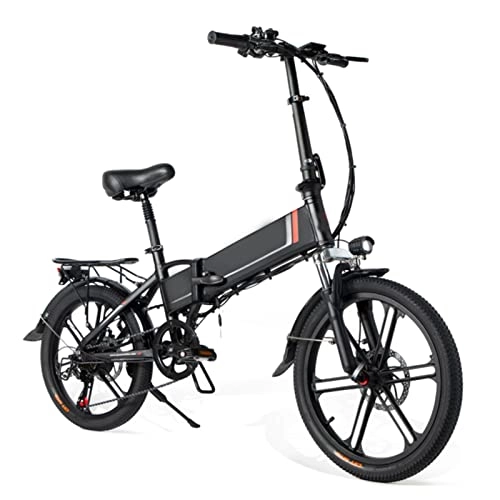Vélos électriques : LDFANG Vélo Électrique Pliant 48V 10.4Ah 350W 20 Pouces 32km / h E-Bike pour Adulte Ado