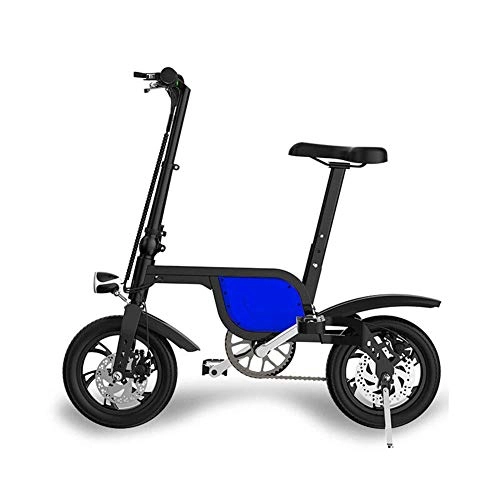 Vélos électriques : lectrique Pliant Vlo, Cadre en Alliage D'aluminium Mini Et Petit Pliant Batterie Au Lithium Portable Batterie Pliant Vlo, pour Hommes Et Femmes