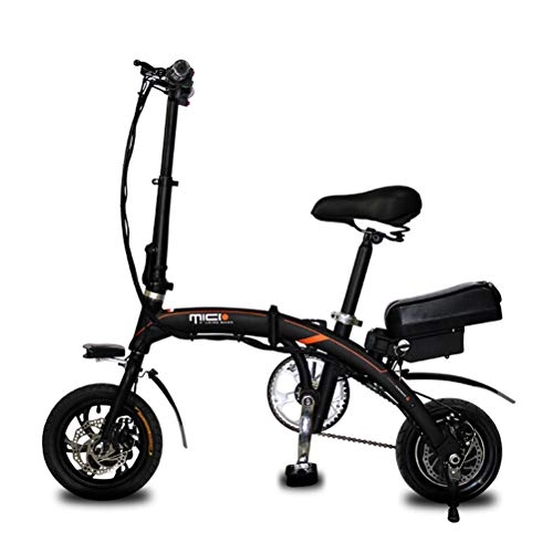 Vélos électriques : Lhcar Vlo lectrique Pliant 250W pour Adultes 36V E-Bike pour Femmes Freins Disque Ebike Vlo 40Km Batterie au Lithium Amovible