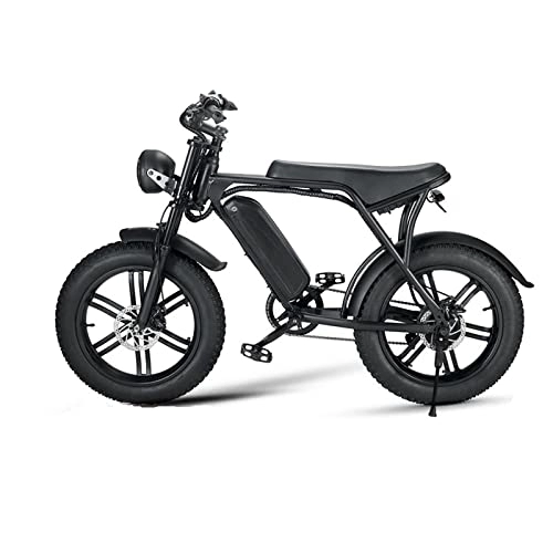 Vélos électriques : LIANAI zxc Bikes Vélo électrique électrique à moteur 20" Design rétro 7 vitesses